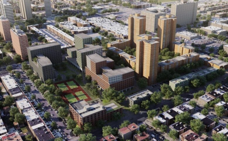 Render of Stevenson Square, courtesy of stevensonsquare.info